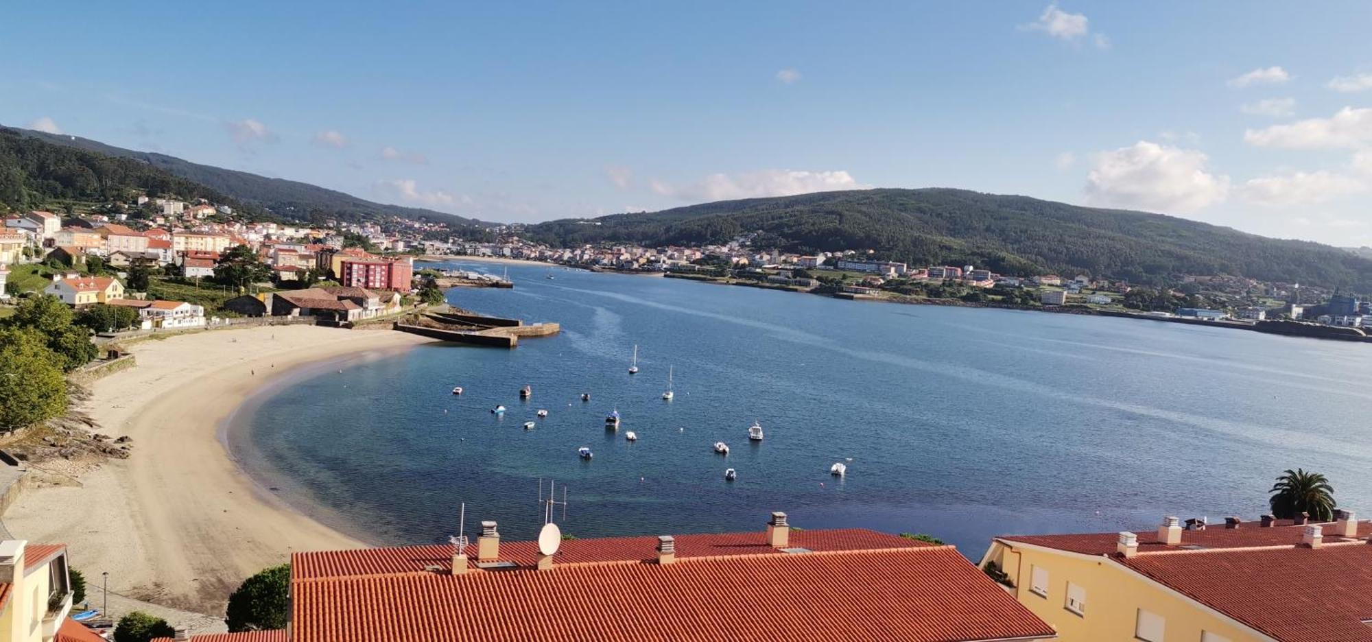 Apartamento A Estrenar Con Vistas Naroa Corcubión Exteriör bild